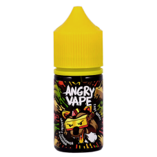 Жидкость для эл. сигарет - Angry Vape - Енот Щипач - Чизкейк с клубникой и бананом - (30 мл)