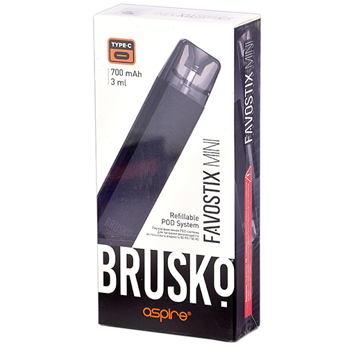 Многоразовая POD-система Brusko FAVOSTIX Mini - Black