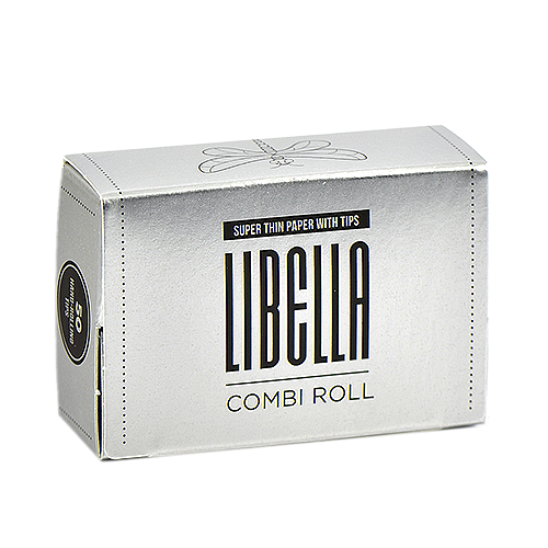 Бумага самокруточная Libella - Super Thin Silver - Combi Roll