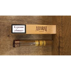 Сигара ARARAT ROBUSTO с коньяком  в стекляном тубе 1шт.