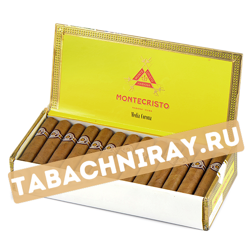 Сигара Montecristo Media Corona (коробка 25 шт.)