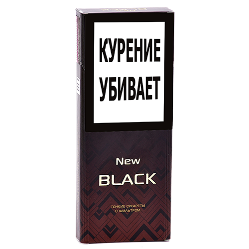 Сигареты New Black RC - Super Slim - 100 мм (МРЦ 170)