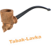 Трубка глиняная Parol - Арт. P50015 - Атаман Churchwarden (без фильтра)