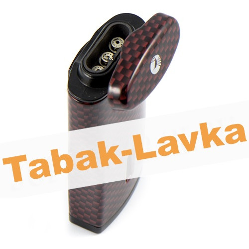 Зажигалка Colibri Monaco - LI 880 T12 (Carbon Fiber - Red)