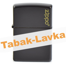 Зажигалка Zippo 49180 ZL - Brown Matte Zippo Logo