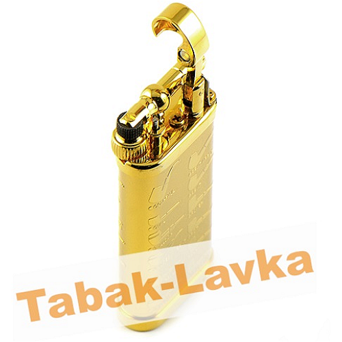 Зажигалка трубочная Im Corona 64-5415 Old Boy Gold Plated Pipe Design