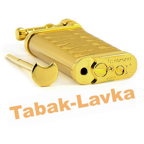 Зажигалка трубочная Im Corona 64-5415 Old Boy Gold Plated Pipe Design