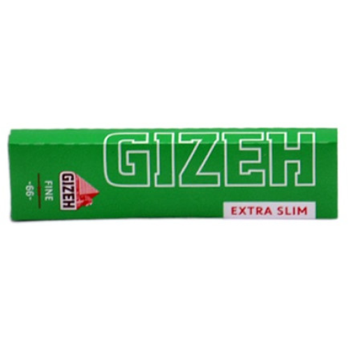 Бумага самокруточная Gizeh Fine Extra-Slim (зеленая) -66-