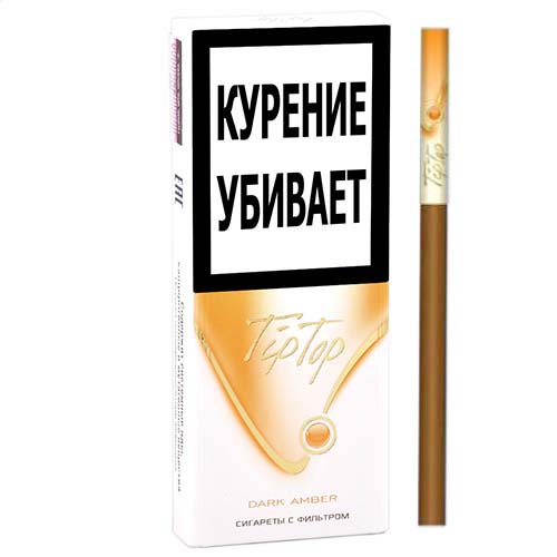 Сигареты Tip - Top Dark Amber - Super Slim 100 мм (МРЦ 160)