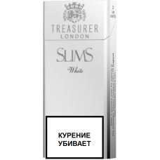 Сигареты Treasurer  London White Slims 