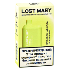 POD система Lost Mary - BM 5000 - Клюквенная сода - 2% - (1 шт.)