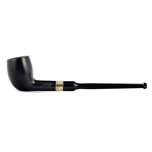 Трубка Peterson Speciality Pipes - Belgique - Ebony Silver Mounted (без фильтра)