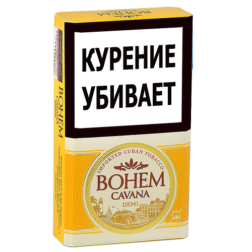 Сигареты Bohem Demi - Cavana (МРЦ 175) -> Сигареты премиум Bohem Demi Cavana (МРЦ 175)