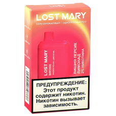 POD система Lost Mary - BM 5000 - Вишня - Персик - Лимонад - 2% - (1 шт.)