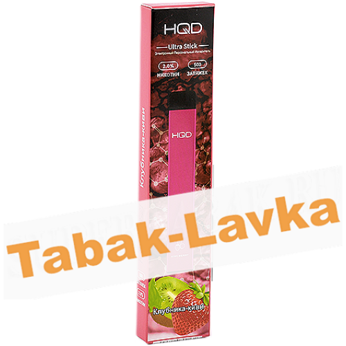 POD система HQD - Ultra Stick - Клубника Киви - 2% - (1 шт)