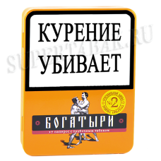 Папиросы Богатыри с трубочным табачком - № 2 (Ваниль) - (МРЦ 380)