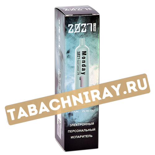 POD система AIRBAR - 2027 Monday (2000 затяжек) - Прохладный Лимон - (1 шт) SALE !!!