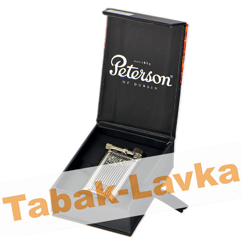 Зажигалка трубочная Peterson - Арт 112 Silver Stripe