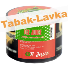 Табак для кальяна Asti Juice - Ice Juice (Арбуз + Маракуйя + Лёд) - (Банка 50 гр)