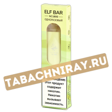 POD система Elf Bar - NC1800 - Банановое Молоко - 2% - (1 шт)