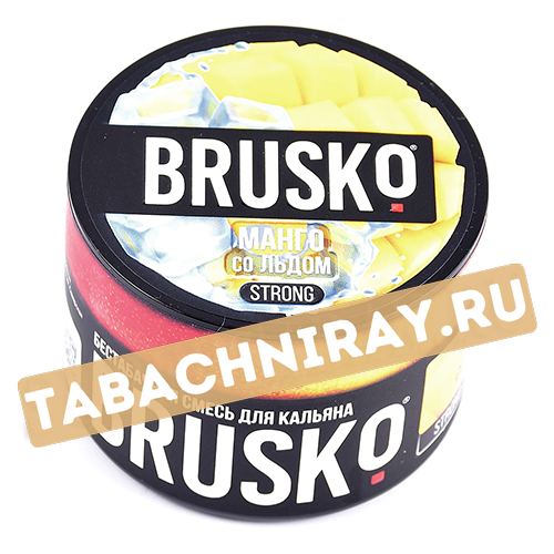 Табак для кальяна Brusko Strong - Манго со льдом (50 гр.)