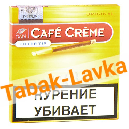 Сигариллы Cafe Creme Filter Tip Original 10 шт.