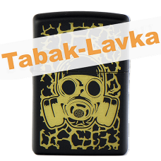 Зажигалка Zippo 49574 - Skull Gas Mask - Black Matte