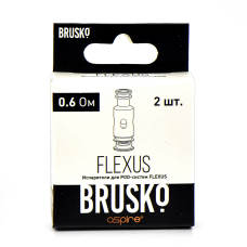 Испаритель Brusko FLEXUS (Mesh Coil) - 0,6 Ом (2 шт.)