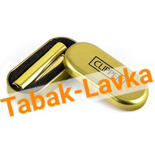 Зажигалка Clipper - СМ010 (gold)