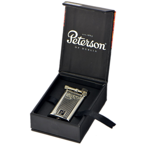 Зажигалка трубочная Peterson - Арт 112 Silver Stripe