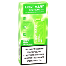 POD система Lost Mary - MO (10.000 затяжек) - Матча - Мята со льдом - 2% - (1 шт.)