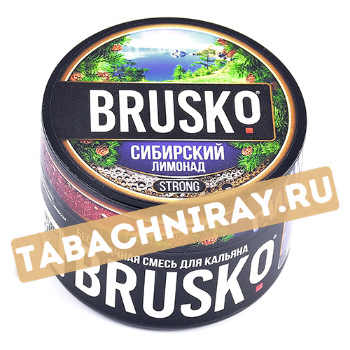 Смесь кальянная Brusko Strong - Сибирский лимонад 50 гр.