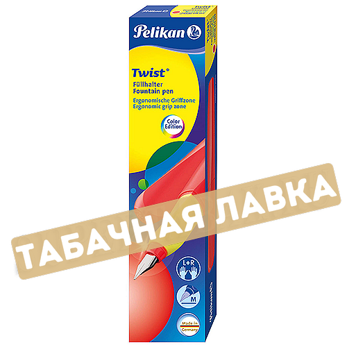 Ручка Pelikan - Office Twist P457 Color Edition - Coral Neon - Перьевая (PL814959)