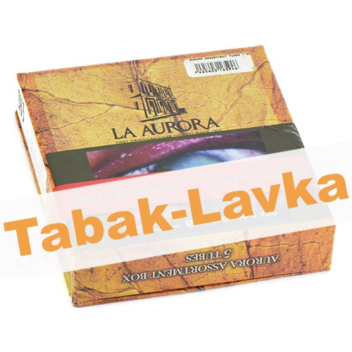 Набор Сигар La Aurora Assortiment Box в стеклянной Тубе (5 шт)