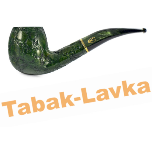 Трубка Savinelli Alligator - Green 677 (фильтр 9 мм)