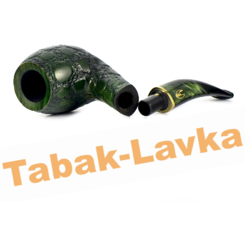 Трубка Savinelli Alligator - Green 677 (фильтр 9 мм)