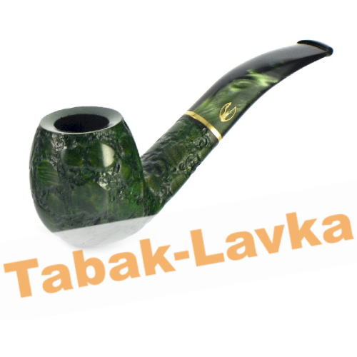 Трубка Savinelli Alligator - Green 677 (фильтр 9 мм)