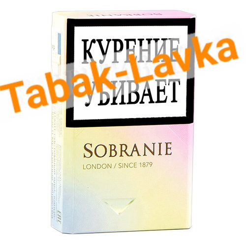 Сигареты Sobranie London - Gold (МРЦ 238)