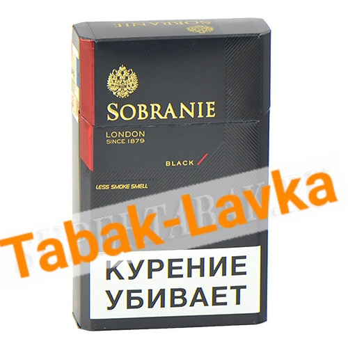 Сигареты Sobranie London - Black (МРЦ 248)