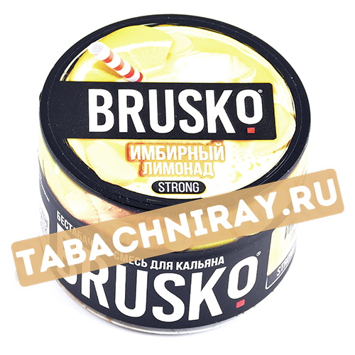 Табак для кальяна Brusko Strong - Имбирный лимонад (50 гр.)