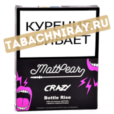 Табак для кальяна MattPear  Crazy - Bottle Rise (Освежающая лимонная газировка с гвоздикой) - (30гр)