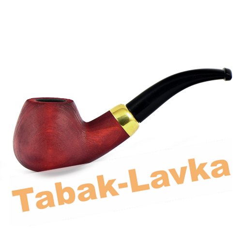 Трубка WoodPipe - Груша 005 - SandBlast RED (фильтр 9 мм)