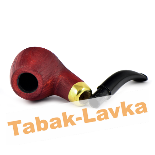 Трубка WoodPipe - Груша 005 - SandBlast RED (фильтр 9 мм)