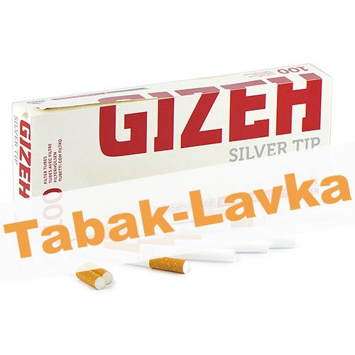 УЦЕНЕННЫЕ Сигаретные гильзы Gizeh Silver Tip (100 шт)