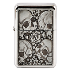 Зажигалка Бензиновая Z16 - Skulls 3 (Арт. 03142)