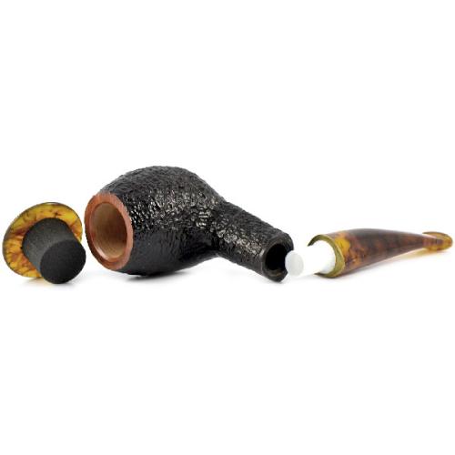 Трубка Savinelli Tortuga - Rustic 173 (фильтр 9 мм)