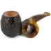 Трубка Savinelli Tortuga - Rustic 173 (фильтр 9 мм)