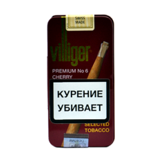 Сигариллы Villiger Premium №6 Cherry - (10 шт)