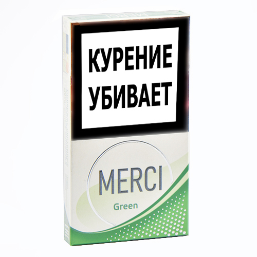 Сигареты Merci Green - SuperSlims (МРЦ 125)