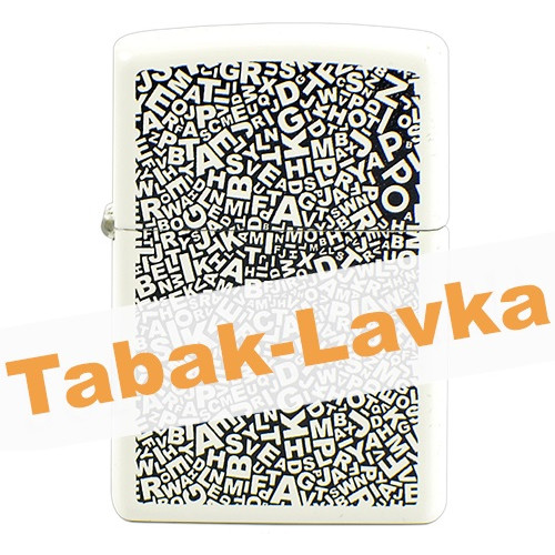 Зажигалка Zippo 49213 - ZL Scattered Letters Design